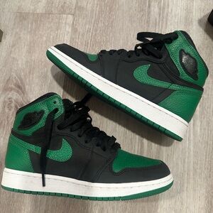 Jordan 1 Retro High Pine Green Black (GS)